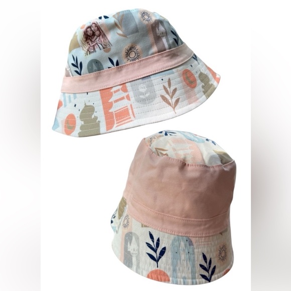 Disney Parks Rapunzel Tiana Snow White Princess Bucket Sun Hat Adult Size NEW - Picture 8 of 8